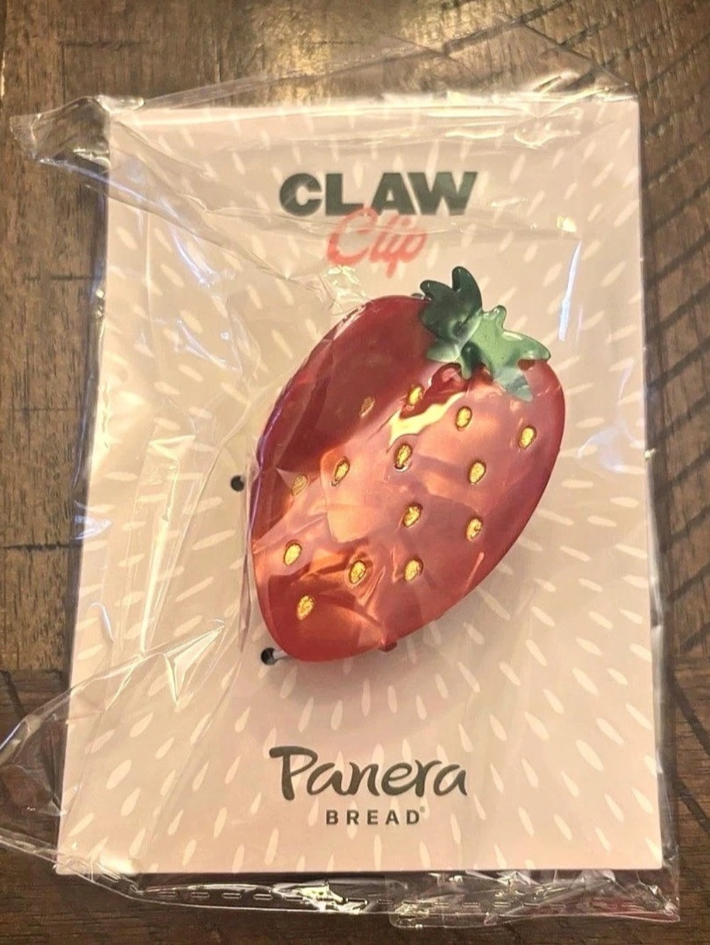 Panera Bread Claw Clip Set of 3 NWT